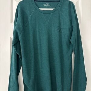 Vineyard Vines Teal Crew Neck Shirt